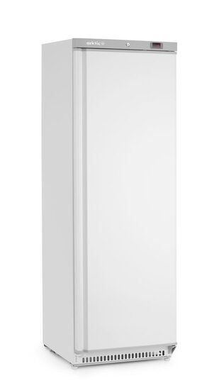 Ruim interieur van de Hendi 400 liter vrieskast