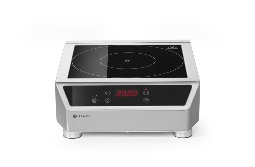 Bovenaanzicht Hendi inductieplaat 3500W