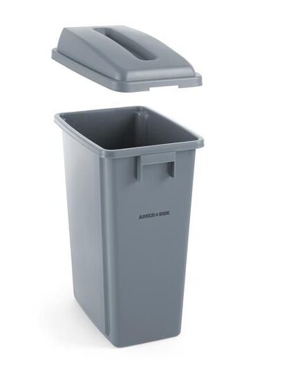 Ruimtebesparende Hendi afvalbak 60 liter
