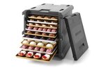Detailweergave van de Hendi thermobox voor bakkerijproducten