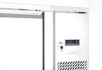 Detailopname van de deuren van de Hendi koelwerkbank