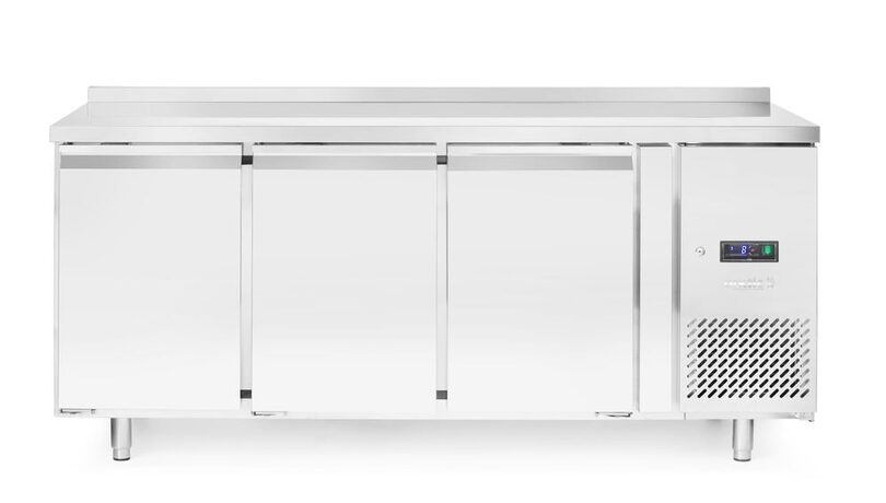 Professionele Hendi vrieswerkbank met RVS afwerking voor de horeca