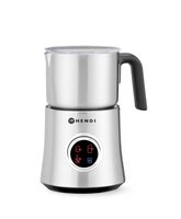 Professionele Hendi melkopschuimer 0,3 liter zilver
