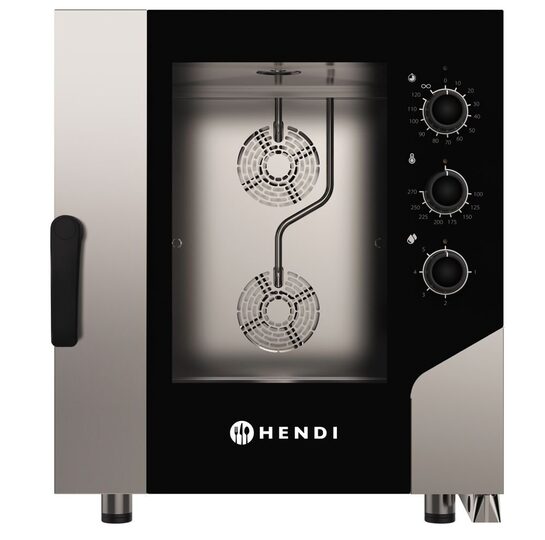 Hendi 400V stoomoven voor professionele horecakeukens