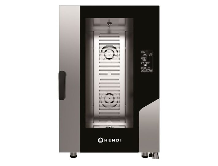 Hendi 219966 digitale stoomoven met 11 GN 1/1 capaciteit