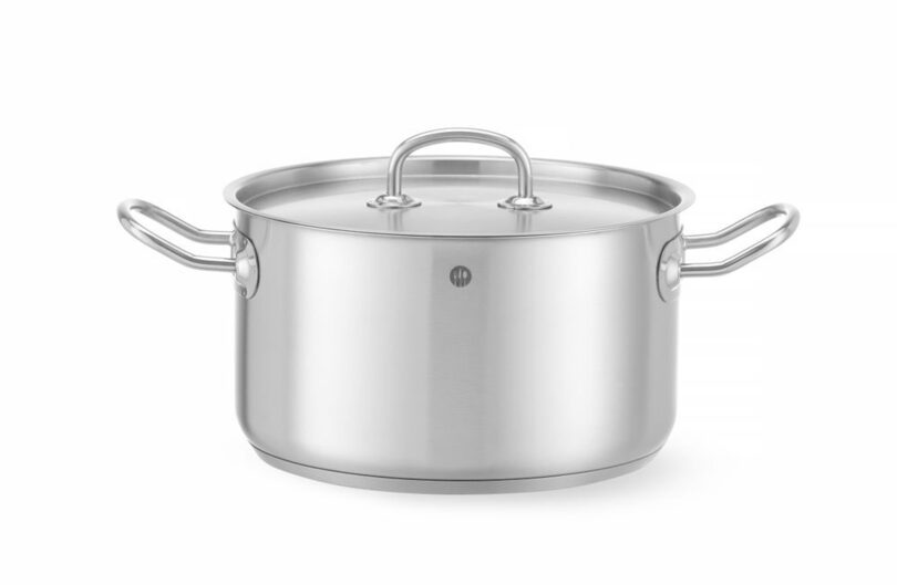 Professionele Hendi kookpan met deksel 24 cm