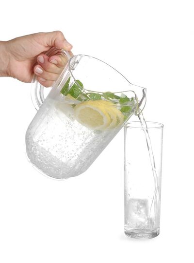 Detailopname van de Hendi polycarbonaat waterkan 1,8 liter