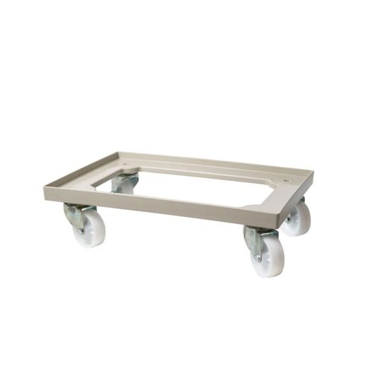 Hendi trolley voor pizzadeegdozen 600x400mm lichtgrijs