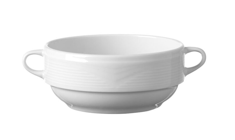 Set van 12 Hendi Saturn soepkommen 380 ml
