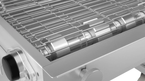 Zijaanzicht van de compacte Zanolli Synthesis 06/40 VE tunneloven