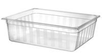 Transparante Hendi gastronormbak 2/1 van polycarbonaat