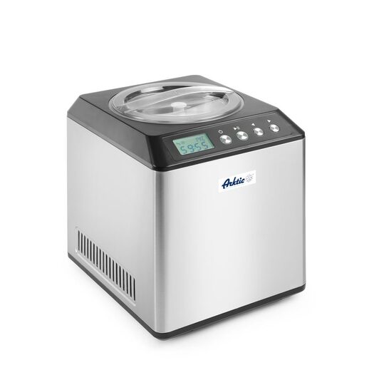 Zijaanzicht van de Hendi ijsmachine 274231