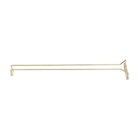 Messing glasrek 61 cm voor horeca presentatie