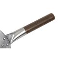 Bovenaanzicht van de 33 cm plaatstalen wok