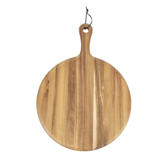 Ronde acacia serveerplank van Olympia
