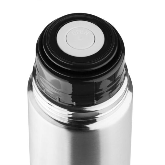 Olympia RVS thermosfles 1 liter voor warme dranken
