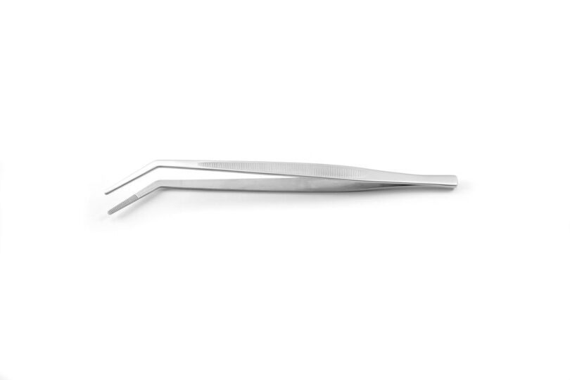 Detailopname van de Hendi RVS pincet 24cm