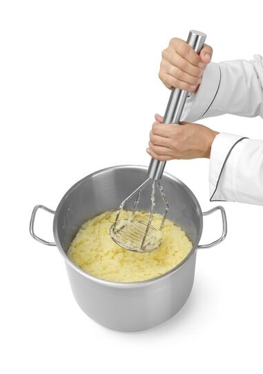 Hendi RVS pureestamper 450 mm voor horeca gebruik