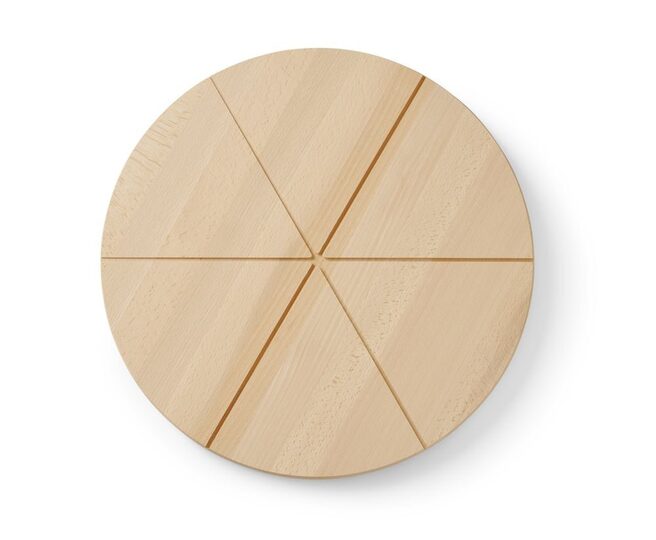Bovenaanzicht Hendi pizza plank 35 cm