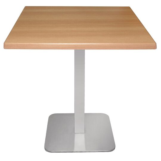 RVS tafelpoot 68 cm hoogte voor restauranttafels