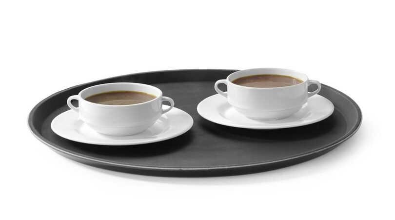 Bediening met Hendi anti-slip dienblad