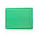 Professionele groene snijplank Hendi 826133 met sapgeul