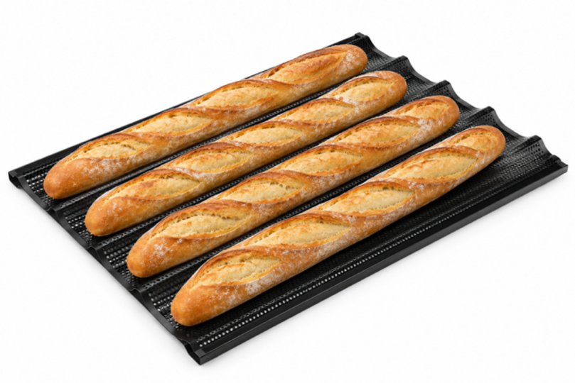 Hendi  Stokbrood tray met 4 sleuven