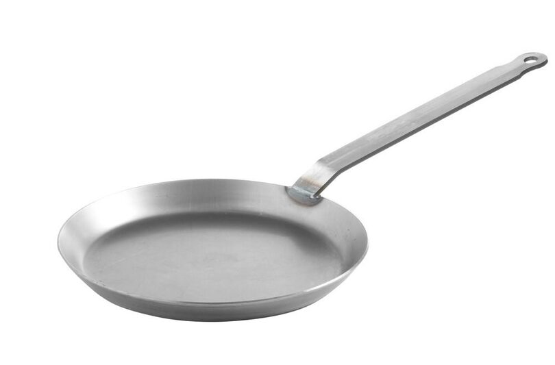 Duurzame Hendi plaatstalen crêpepan voor horeca gebruik