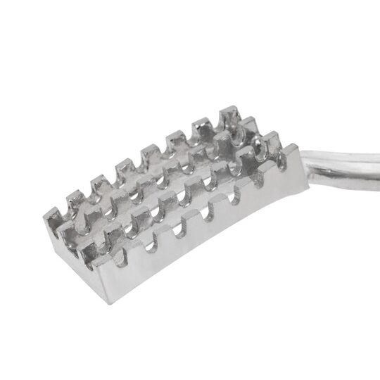 Ergonomisch handvat van de Matfer visschubber