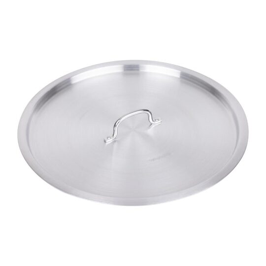 Vogue aluminium deksel 37 cm voor professionele horecakeukens