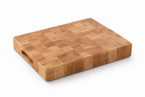 Duurzame rubberwood snijplank GN 1/2 voor professionele horecakeukens