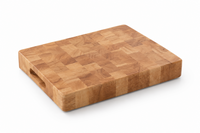 Duurzame rubberwood snijplank GN 1/2 voor professionele horecakeukens