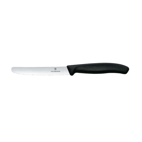 Victorinox groentemes 11 cm in gebruik voor horeca werkzaamheden