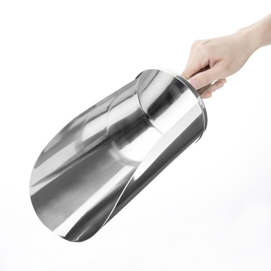 Robuuste RVS schep 2 liter van het merk Vogue