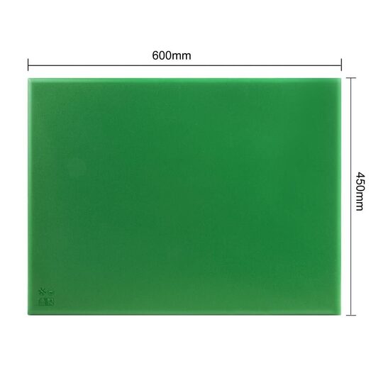 Groene snijplank voor veilig snijden van groenten