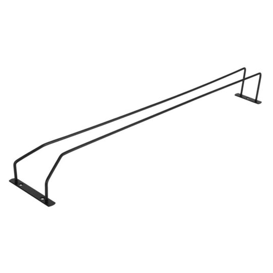 Ophangsysteem voor wijnglazen zwart 610mm