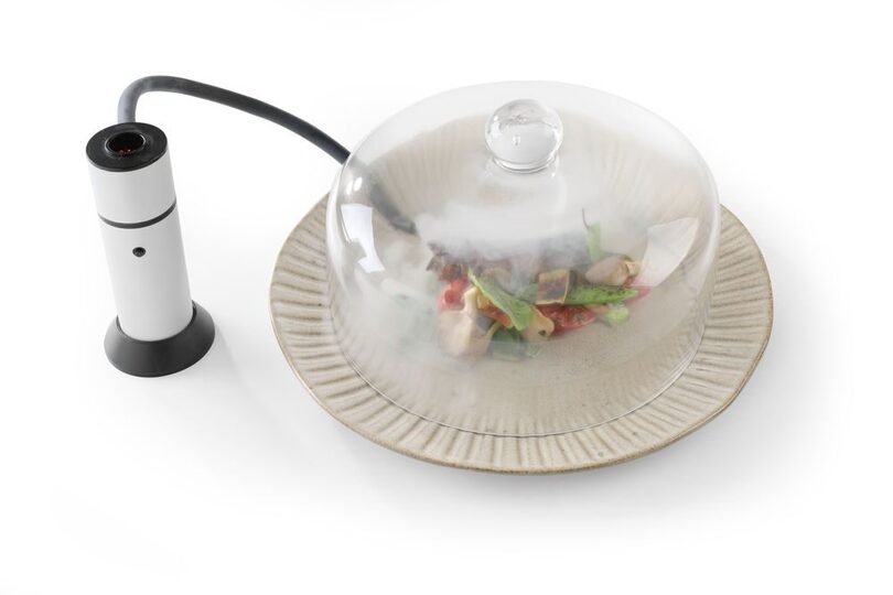 Presenteer gerechten elegant met deze glazen stolp