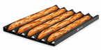 Hendi stokbrood tray zwart voor professionele bakkerij
