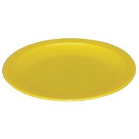 Kristallon polycarbonaat bord 23cm geel (Box 12)