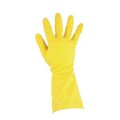 Latex handschoenen geel (maat S) 2