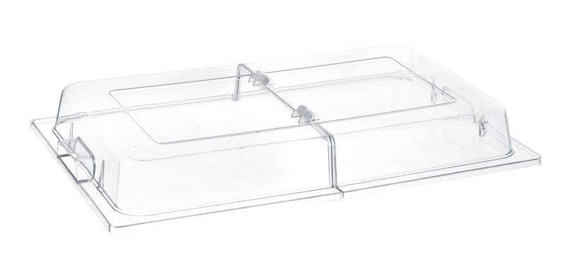 Hendi presentatiekap GN 1/1 tweedelig voor horeca buffet