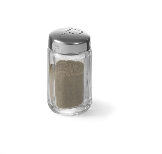 Peperstrooier glas 40x70 mm
