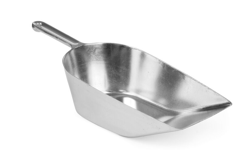 Professionele Hendi aluminium winkelschep 500 ml voor horecagebruik