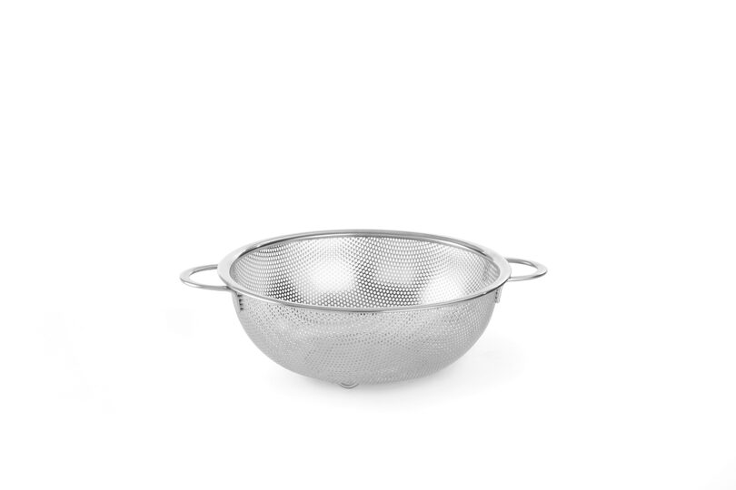 Duurzaam rond RVS vergiet 32 cm diameter