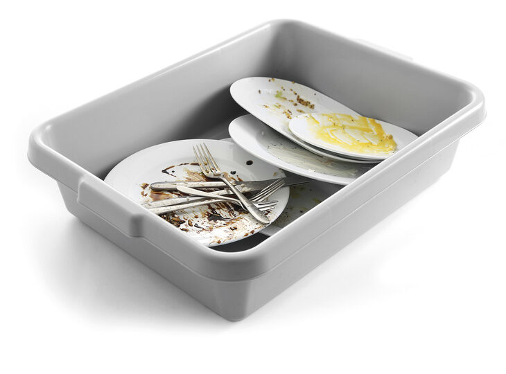 De Hendi 552001 is de ideale partner voor het snel en georganiseerd afruimen van tafels.