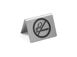 Tafelstandaard rvs Niet Roken
