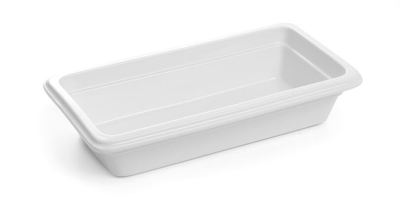 Hendi porseleinen gastronormbak 1/3 GN 6,5 cm diep