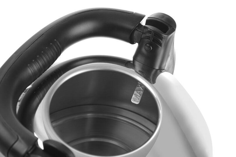 Hendi 209998 waterkoker bovenaanzicht opening