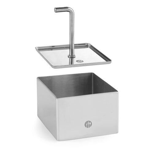 Voedselring rvs 65x65x45 mm