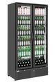 Arktic by Hendi display koelkast met dubbele deur in zwart